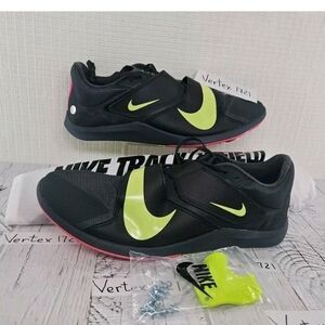 Nike Zoom Rival Men's Sz 13 Track & Field Jump Spikes Black Volt Red DR2756-002